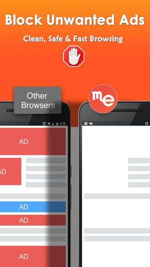 Me Browser Mini - Fast & Secure screenshot 5