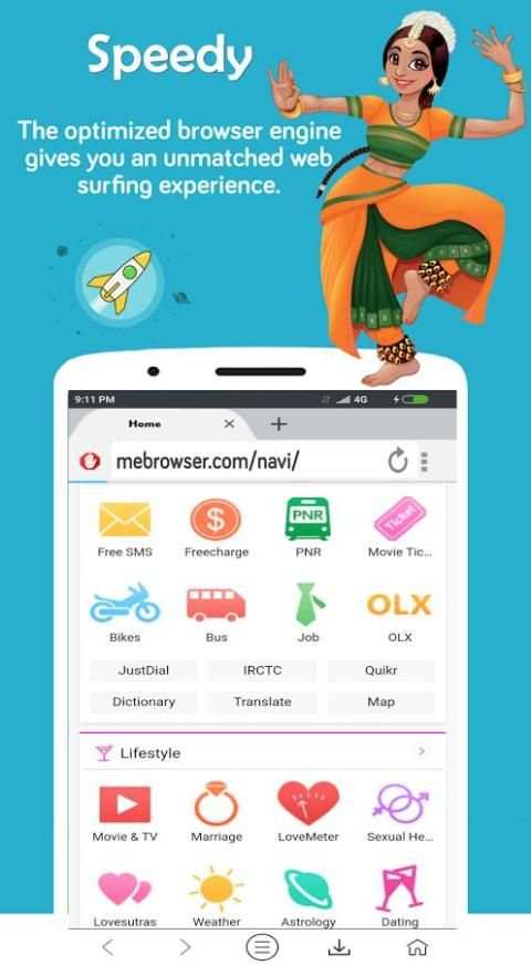 Me Browser Mini - Fast & Secure screenshot 7