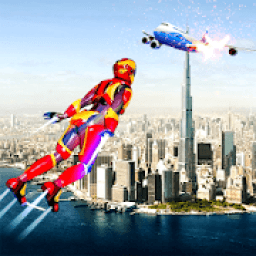 ikon Flying Iron Superhero Spider : City Rescue Mission