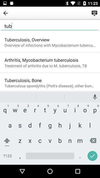 Sanford Guide:Antimicrobial Rx screenshot 9