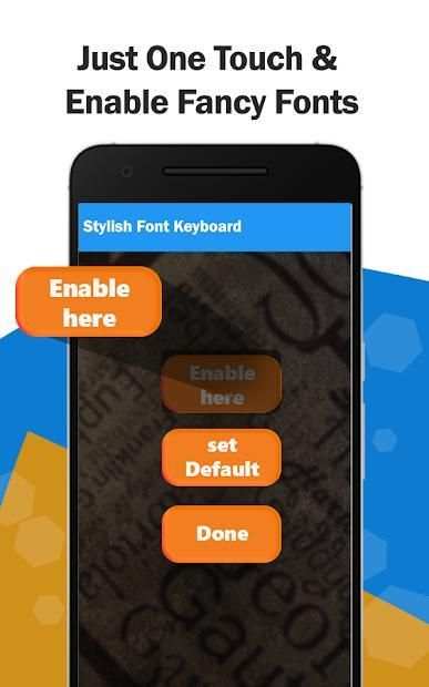 Fancy Fonts Keyboard - Font Style Changer screenshot 1