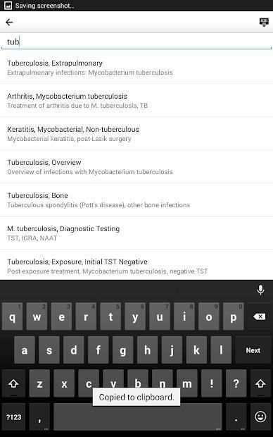 Sanford Guide:Antimicrobial Rx screenshot 3