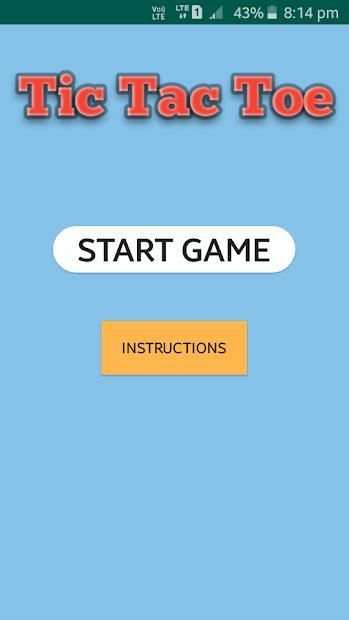Tic Tac Toe game screenshot 2