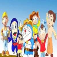 Hindi Cartoons -Doraemon,Motu Patlu,Shinchan,Shiva