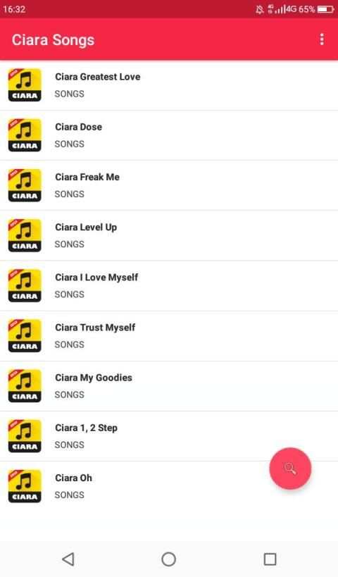 Ciara Songs screenshot 2
