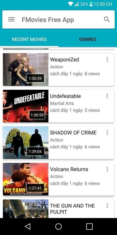 FMovies Free App screenshot 3