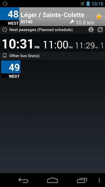 STM Bus Schedules (OLD) screenshot 1