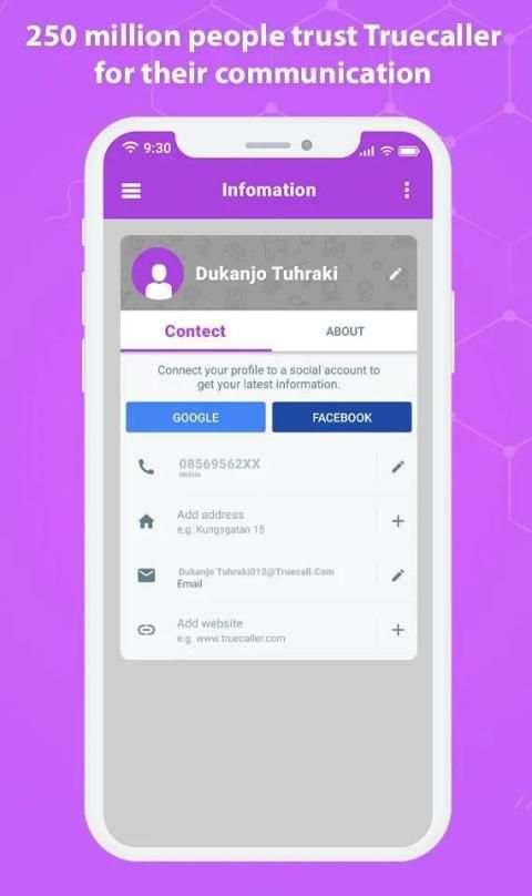 True ID Caller Name скриншот 1