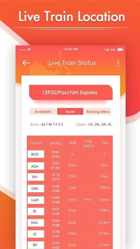 Train Running Status- PNR Status Enquiry स्क्रीनशॉट 2