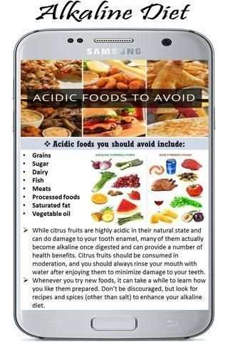 Alkaline Diet screenshot 1