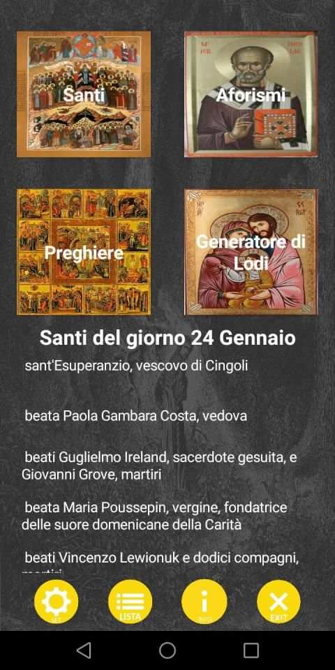 Santi e Lodi screenshot 2