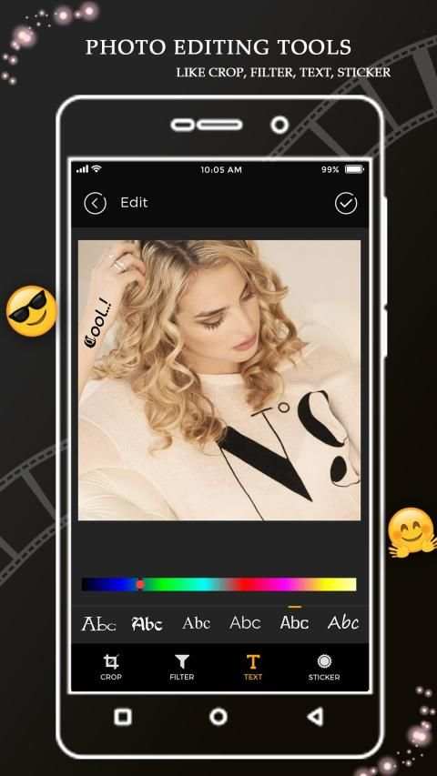 Photo Video Editor स्क्रीनशॉट 4