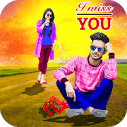 Miss You Photo Frames आइकन