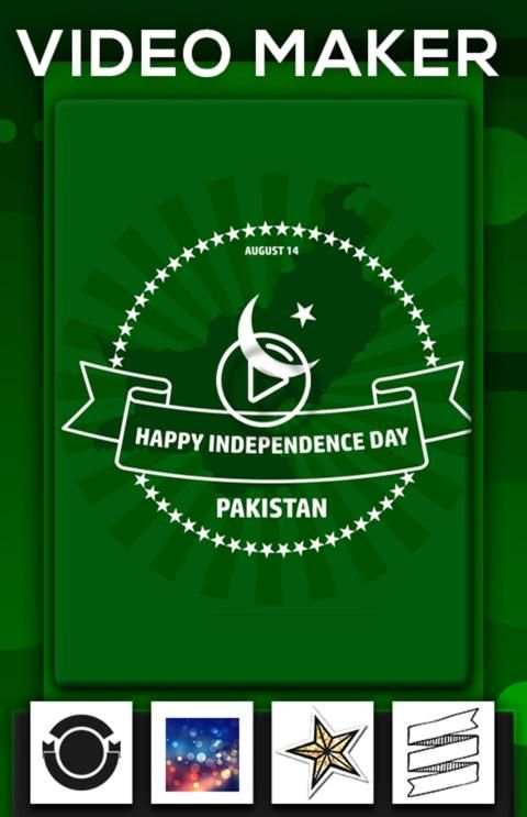 Pakistan Independce Day Video Maker screenshot 4