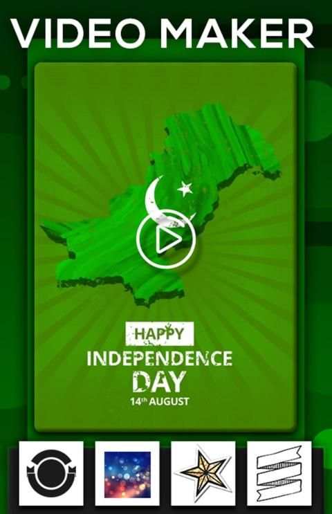 Pakistan Independce Day Video Maker screenshot 3