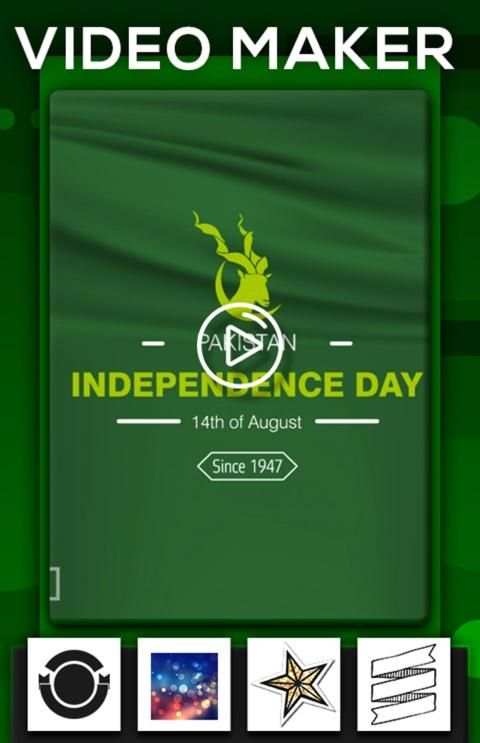 Pakistan Independce Day Video Maker screenshot 2