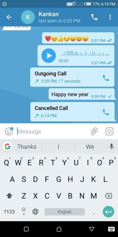 GF BF Messenger screenshot 5