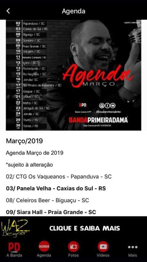 Banda Primeira Dama screenshot 6