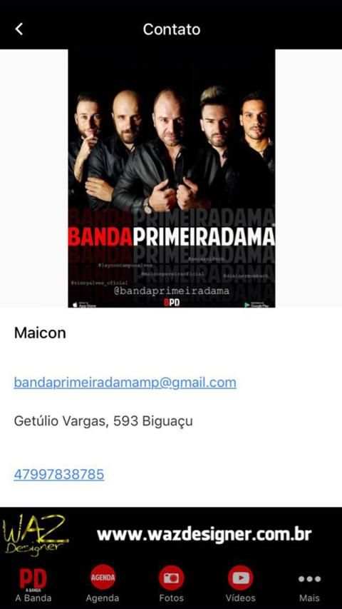 Banda Primeira Dama screenshot 1