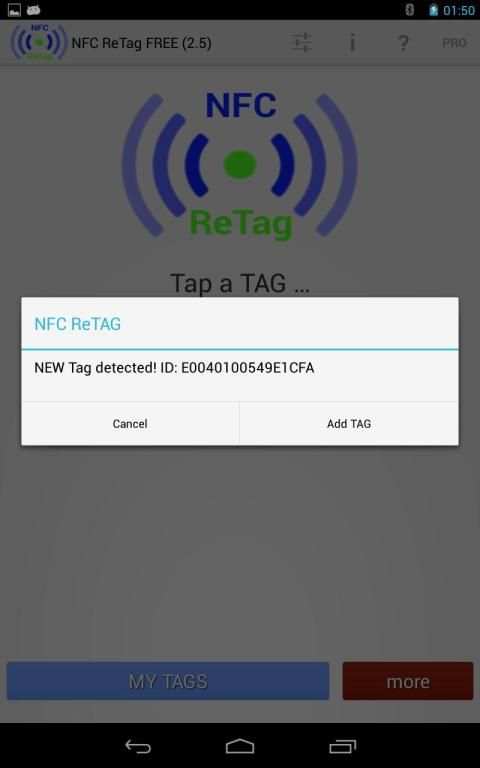 NFC ReTag FREE स्क्रीनशॉट 5