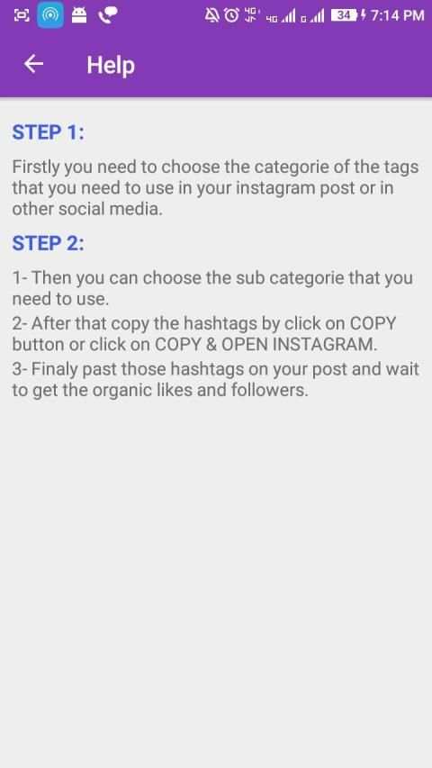 Hash-Tags For Social Media screenshot 2