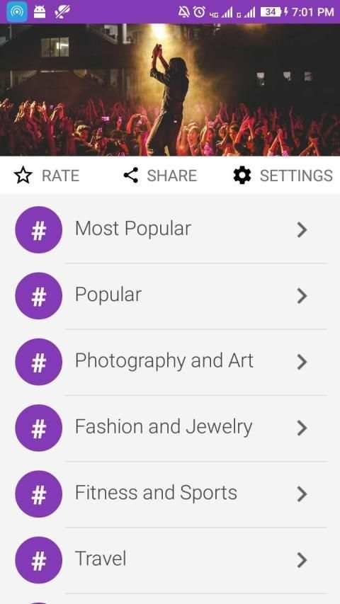 Hash-Tags For Social Media screenshot 6