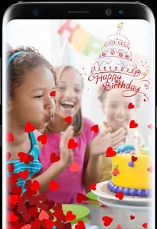 Birthday Background Vector screenshot 2