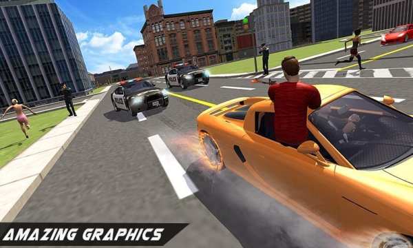 Vendetta Miami Police Simulator 2018 स्क्रीनशॉट 1