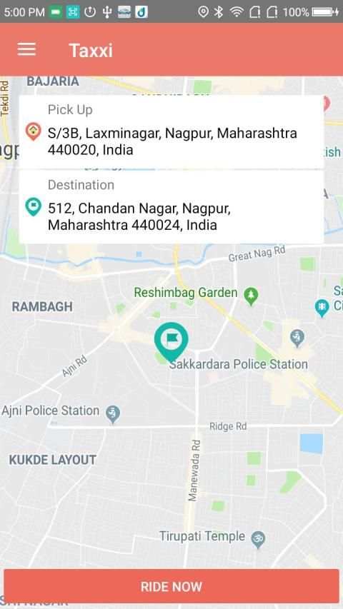 Taxxi - Online Cab Booking Service screenshot 2