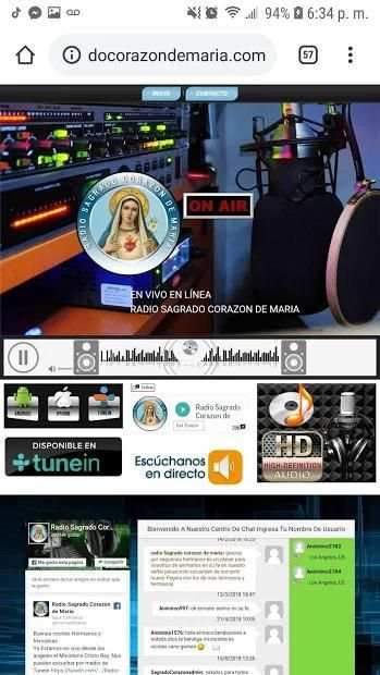Radio Sagrado Corazon de Maria screenshot 1
