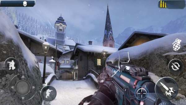 Snow Ground Sniper Survival screenshot 5