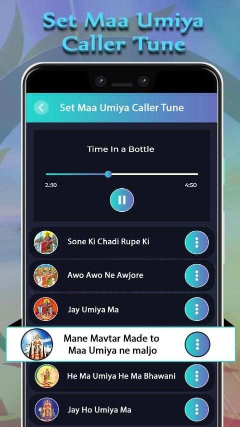 Set Umiya Maa Caller Tune Song स्क्रीनशॉट 4