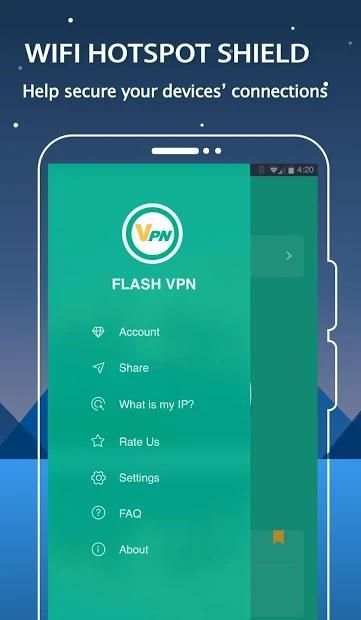 Flash VPN screenshot 1