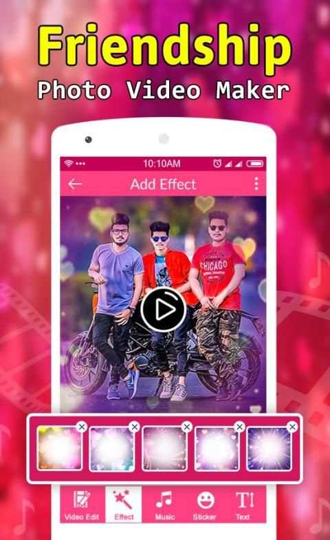 Friendship Photos Video Maker screenshot 2