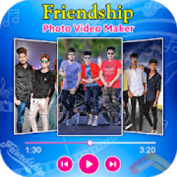 Friendship Photos Video Maker आइकन