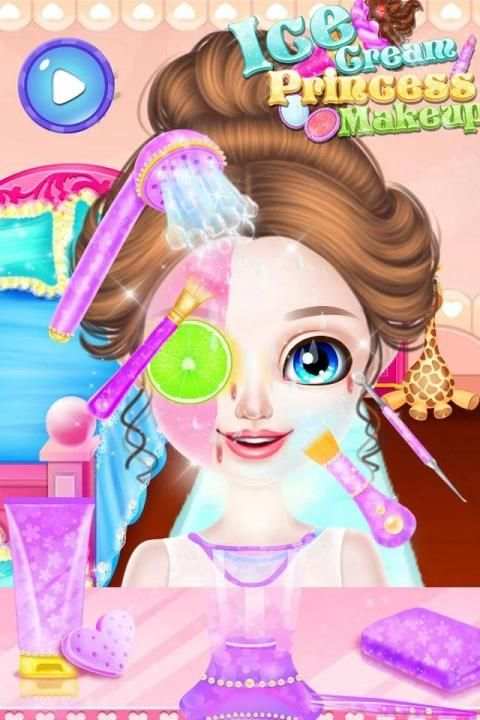 Ice Cream Princess Makeup स्क्रीनशॉट 10