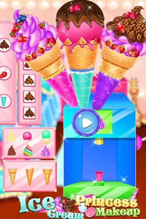 Ice Cream Princess Makeup स्क्रीनशॉट 9