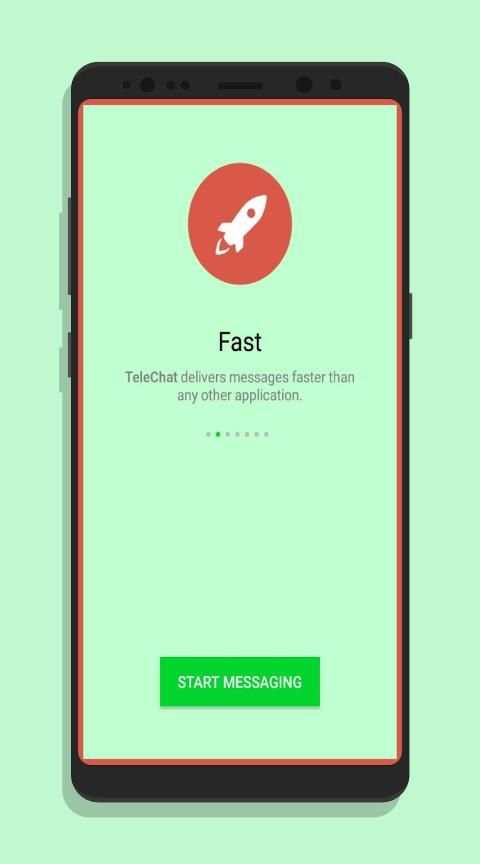 TeleChat Messenger स्क्रीनशॉट 4