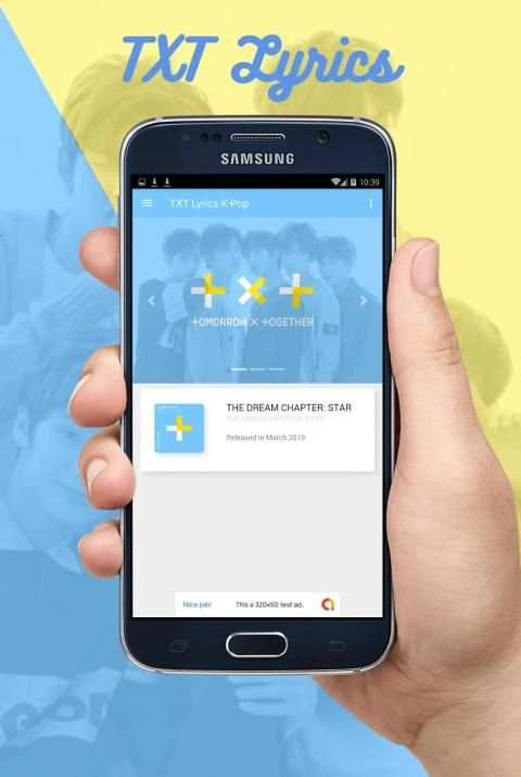 TXT Lyrics Kpop (Offline) screenshot 3