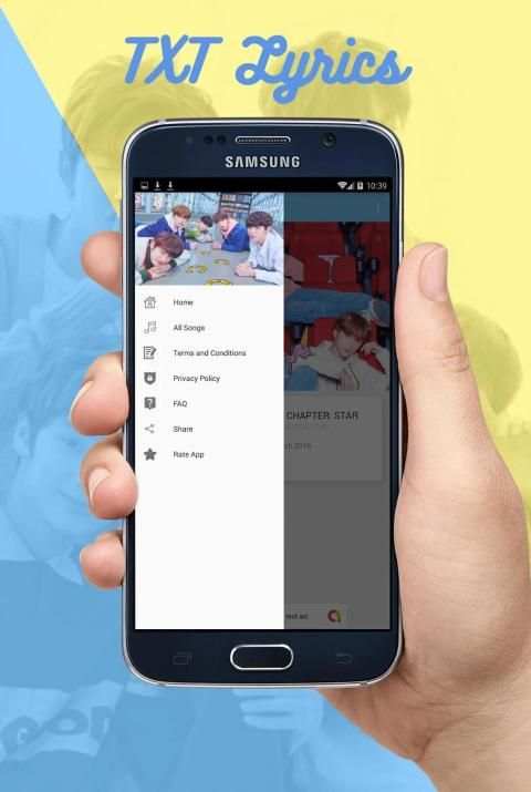 TXT Lyrics Kpop (Offline) screenshot 2