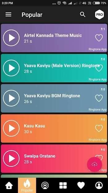 Kannada Ringtones स्क्रीनशॉट 2