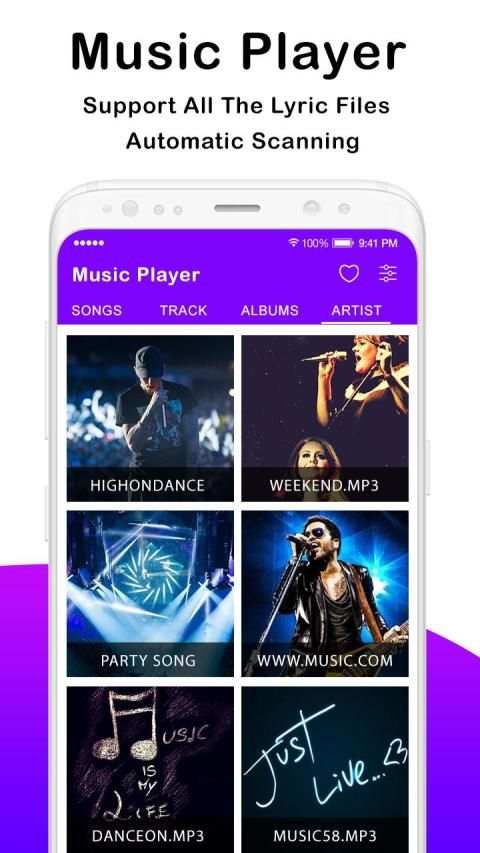 Music Player स्क्रीनशॉट 4