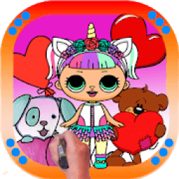 learn drawing and coloring आइकन