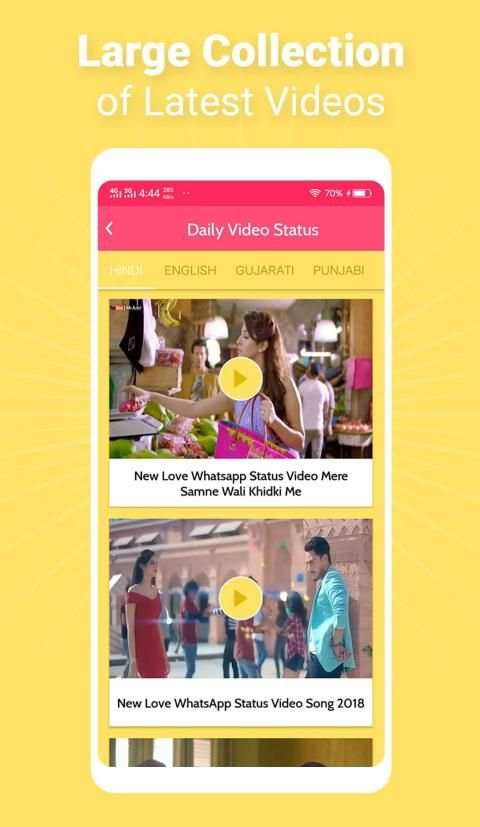 Daily Video Status स्क्रीनशॉट 2
