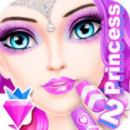 Princess Nail Salon Makeover Dress Up For Girls