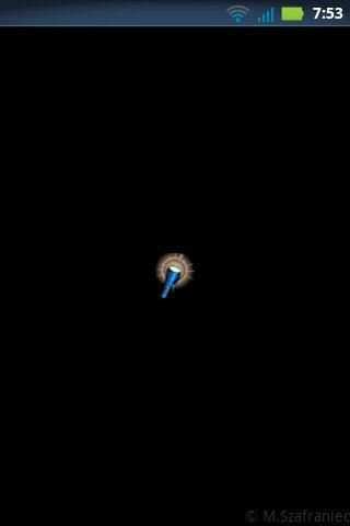 micro Flashlight smallest app screenshot 1
