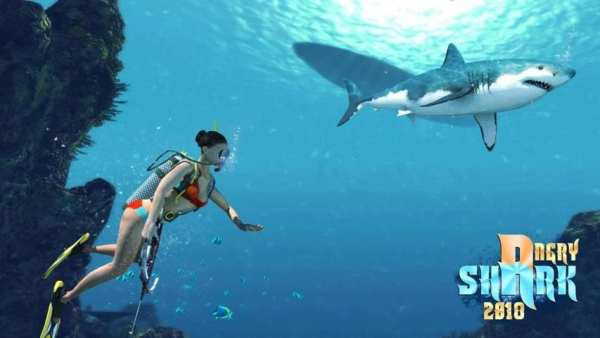 Shark Attack 2019 : Shark Games स्क्रीनशॉट 3