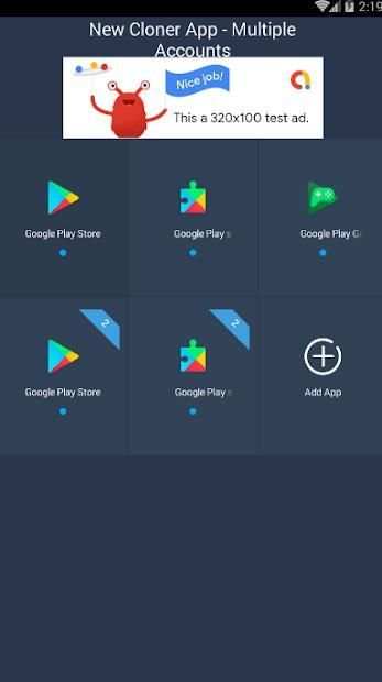 New Cloner App - Multiple Accounts 1 تصوير الشاشة