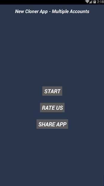 New Cloner App - Multiple Accounts 2 تصوير الشاشة