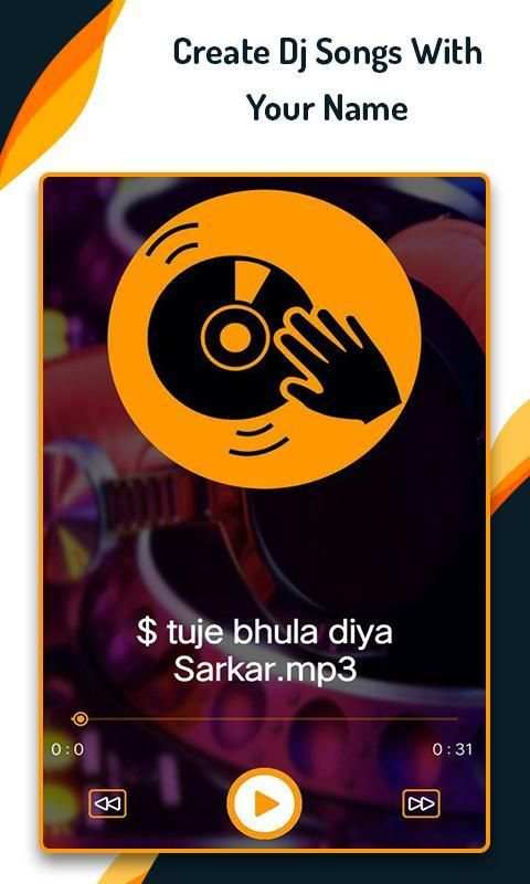 Dj Effect Name Ringtone Maker screenshot 1